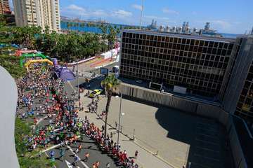 La Canarias7 Carrera de las Empresas, este domingo en la capital grancanaria (Foto TA)